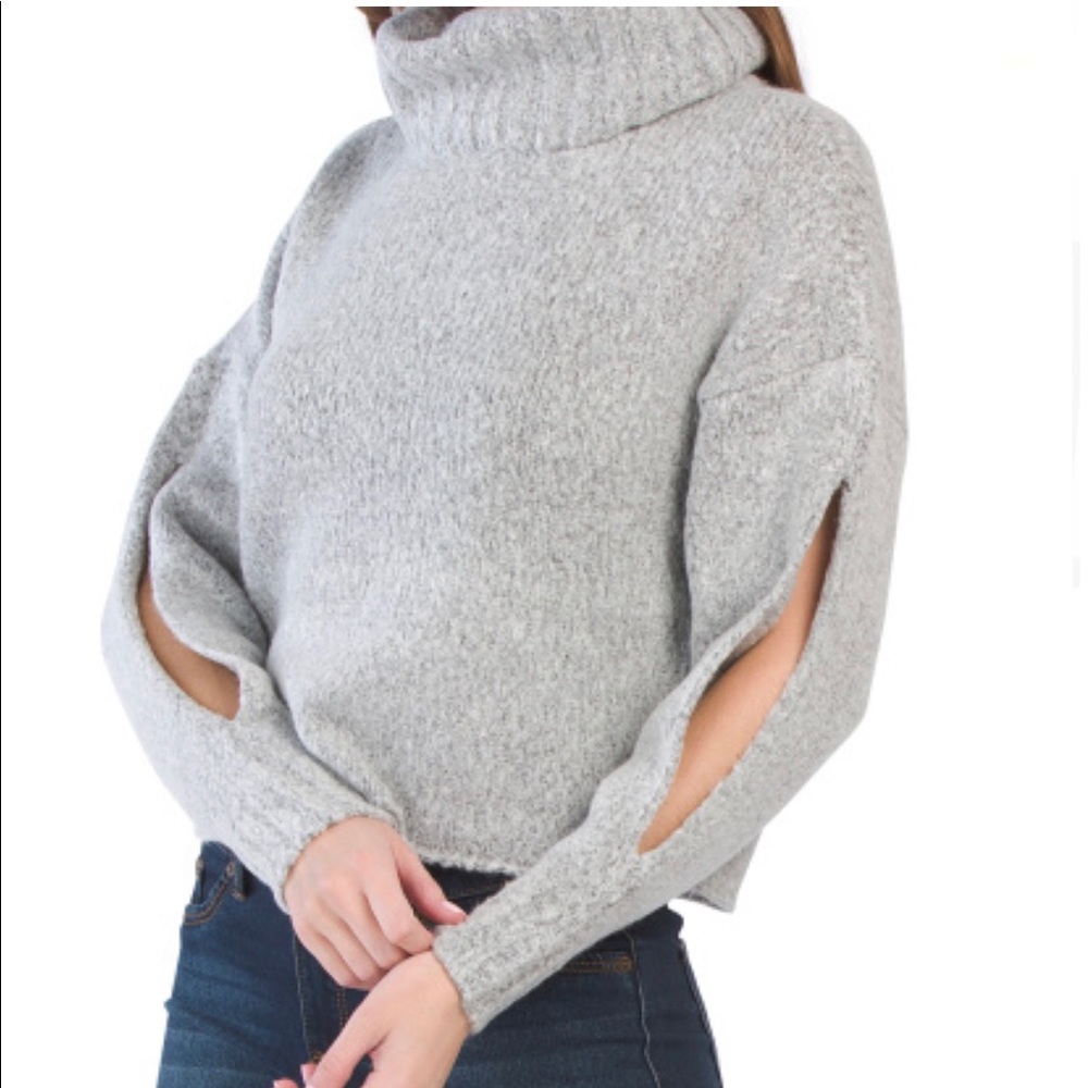 Kendall+Kylie Juniors Mossy Cowl Sweater,HOST PICK - Picture 2 of 6